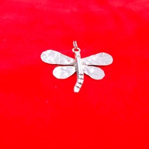 925 Silver Dragonfly Pendant
